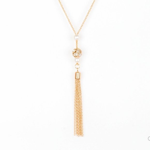 paparazzi Jewelry - Celebration of the Century - Gold Necklace